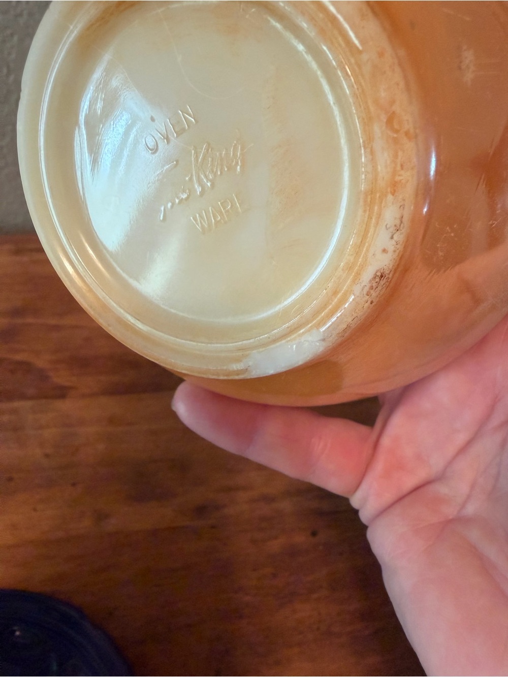 Vintage Fire King Orange Bowl - Home Dining - Picture 3 of 3